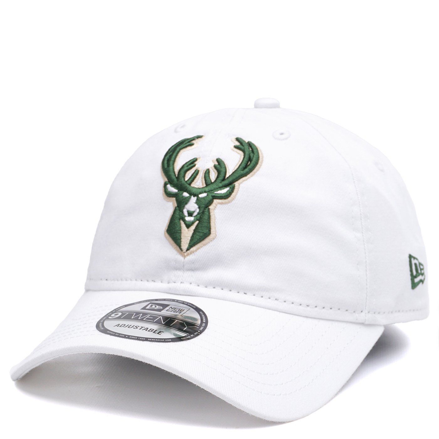 NEW ERA MILWAUKEE BUCKS CORE 9TWENTY ADJUSTABLE HAT