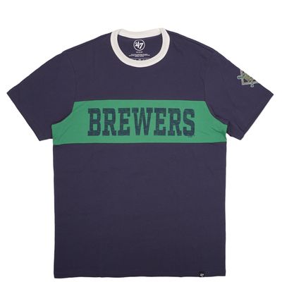 ‘47 BRAND BREWERS DOUBLE HEADER CLOSER PARKER TEE 