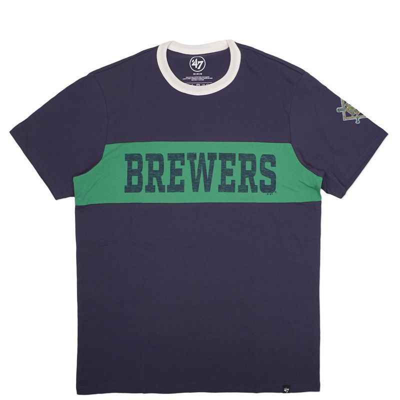 ‘47 BRAND BREWERS DOUBLE HEADER CLOSER PARKER TEE