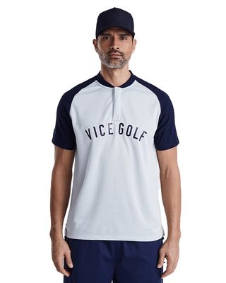 VICE GOLF HOMERUN RAGLAN POLO SHIRT