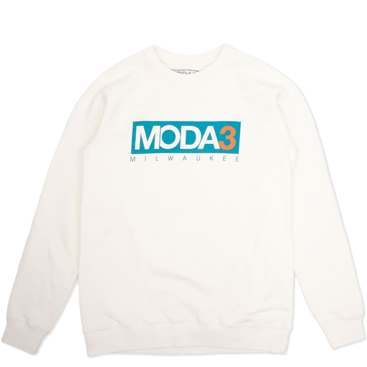MODA3 BOX LOGO CREWNECK SWEATSHIRT 
