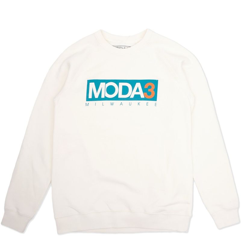 MODA3 BOX LOGO CREWNECK SWEATSHIRT  