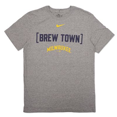 NIKE BREWERS BRACKET TEE  