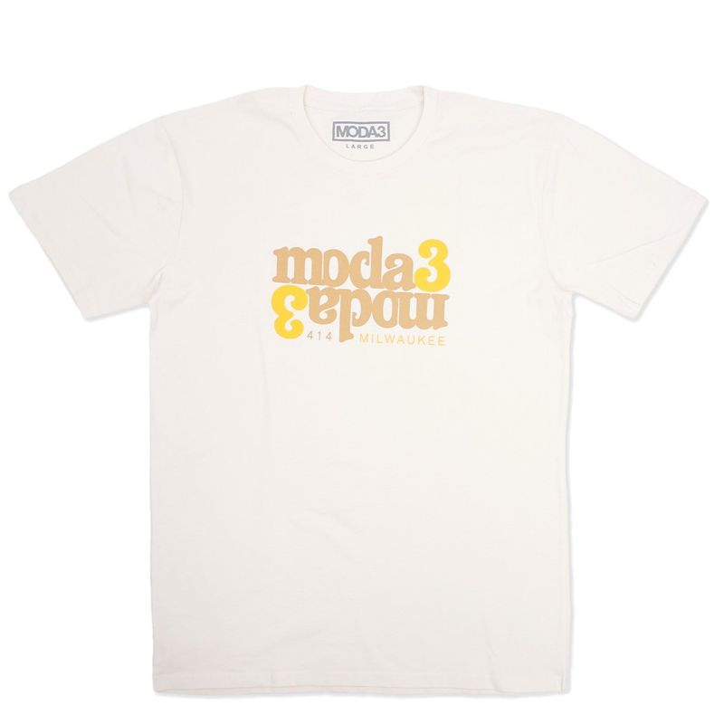 MODA3 MIRROR SCRIPT TEE  