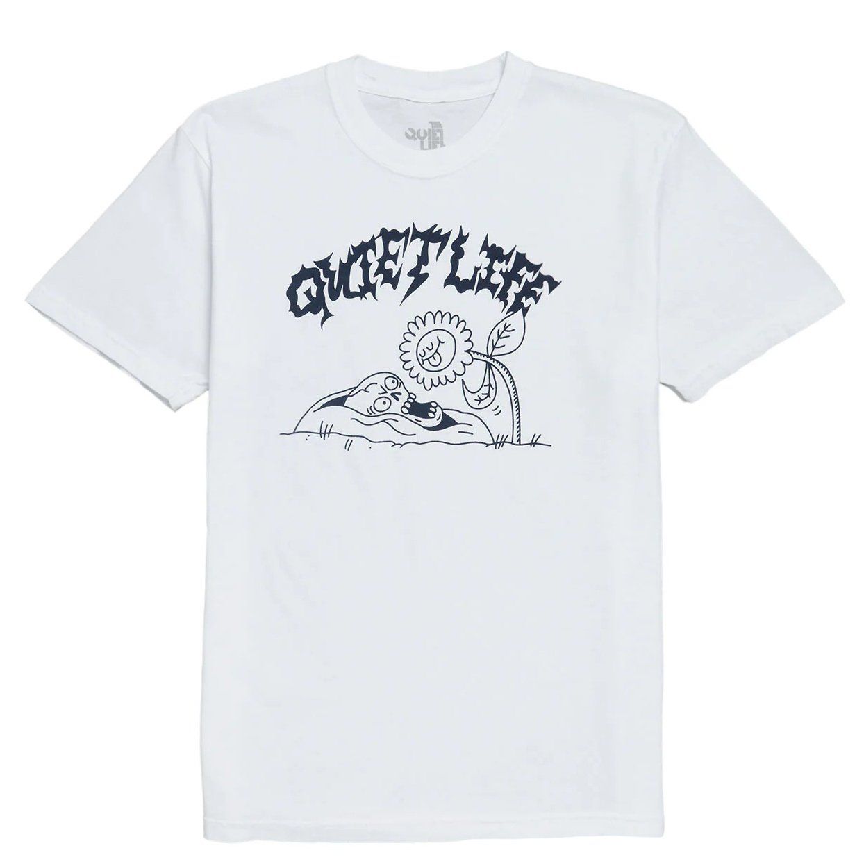 THE QUIET LIFE FLOWER FRIGHT PIGMENT TEE 