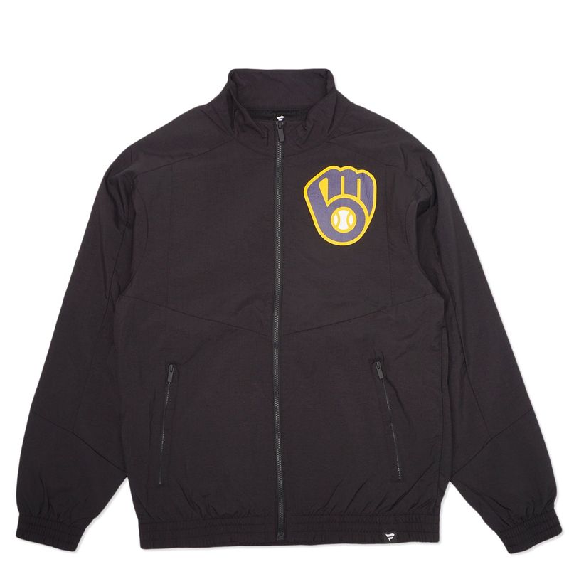 FANATICS BREWERS STEP UP WINDBREAKER JACKET  