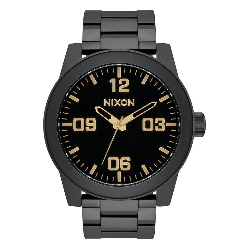 NIXON CORPORAL STAINLESS STEEL WATCH