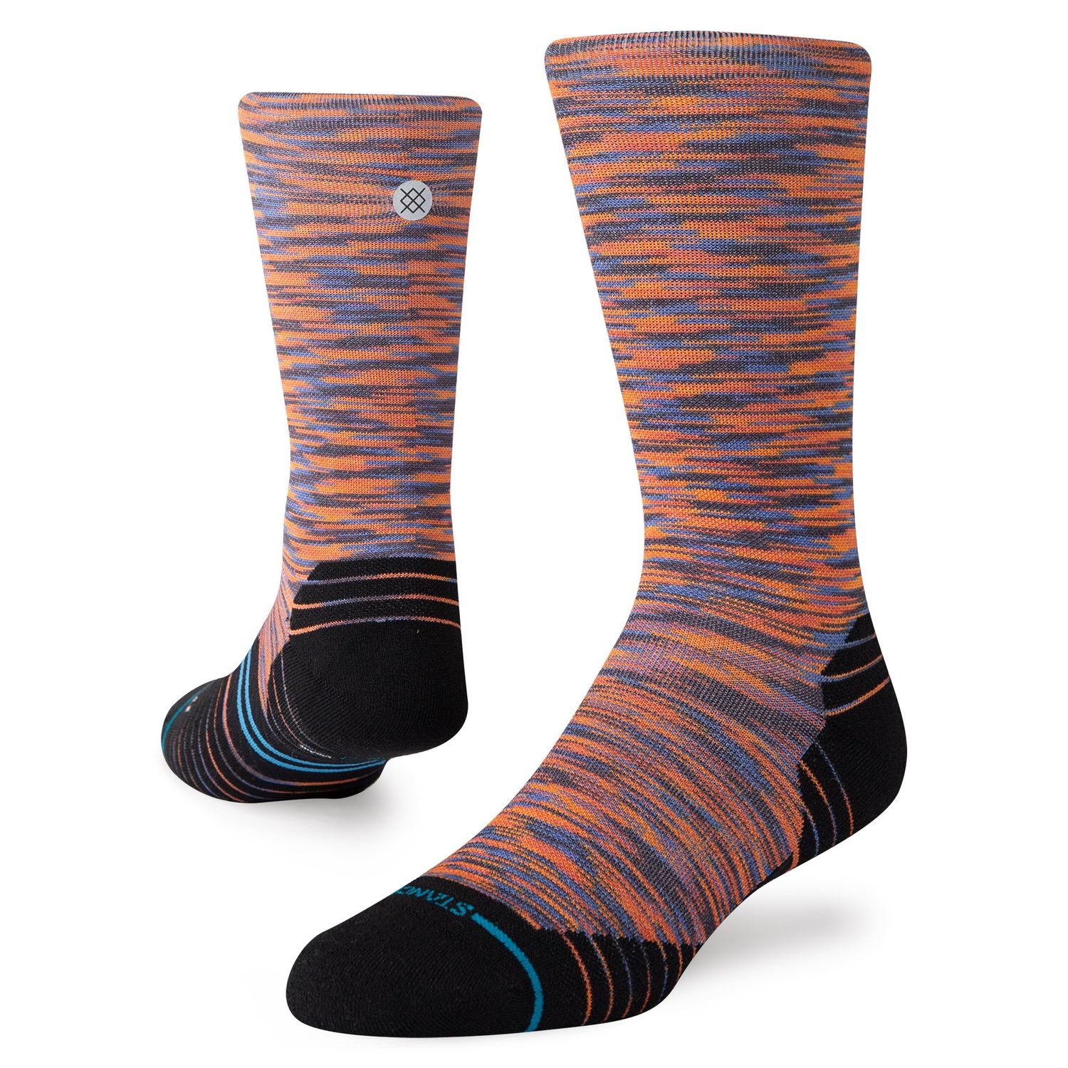 STANCE CAUTIONARY PERFORMANCE CREW SOCKS 