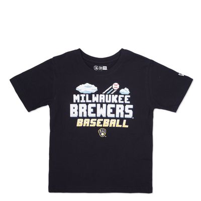 NEW ERA BREWERS YOUTH 8-BIT TEE 