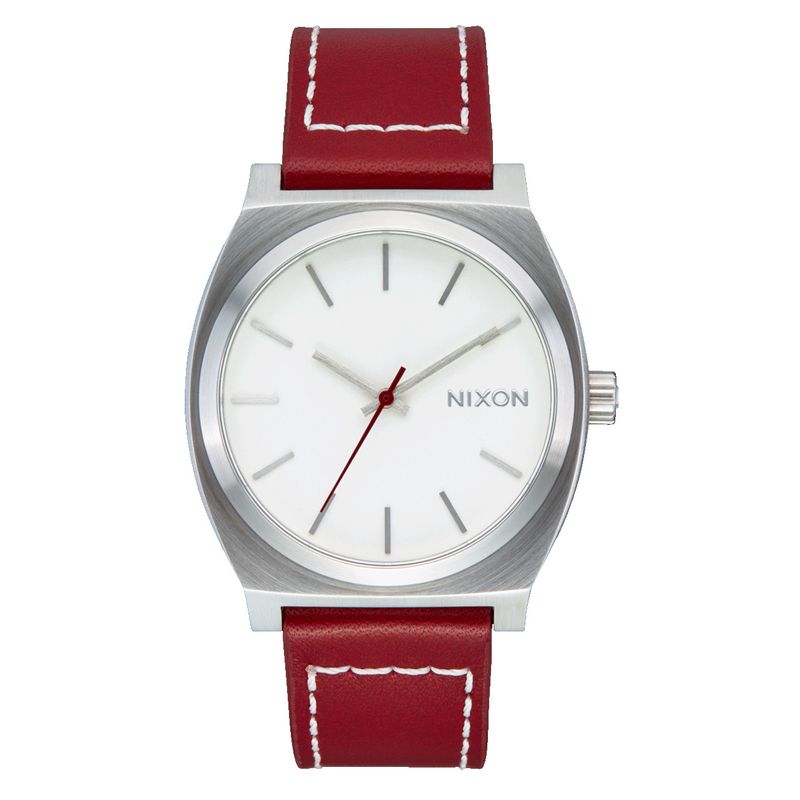 NIXON TIME TELLER LEATHER WATCH