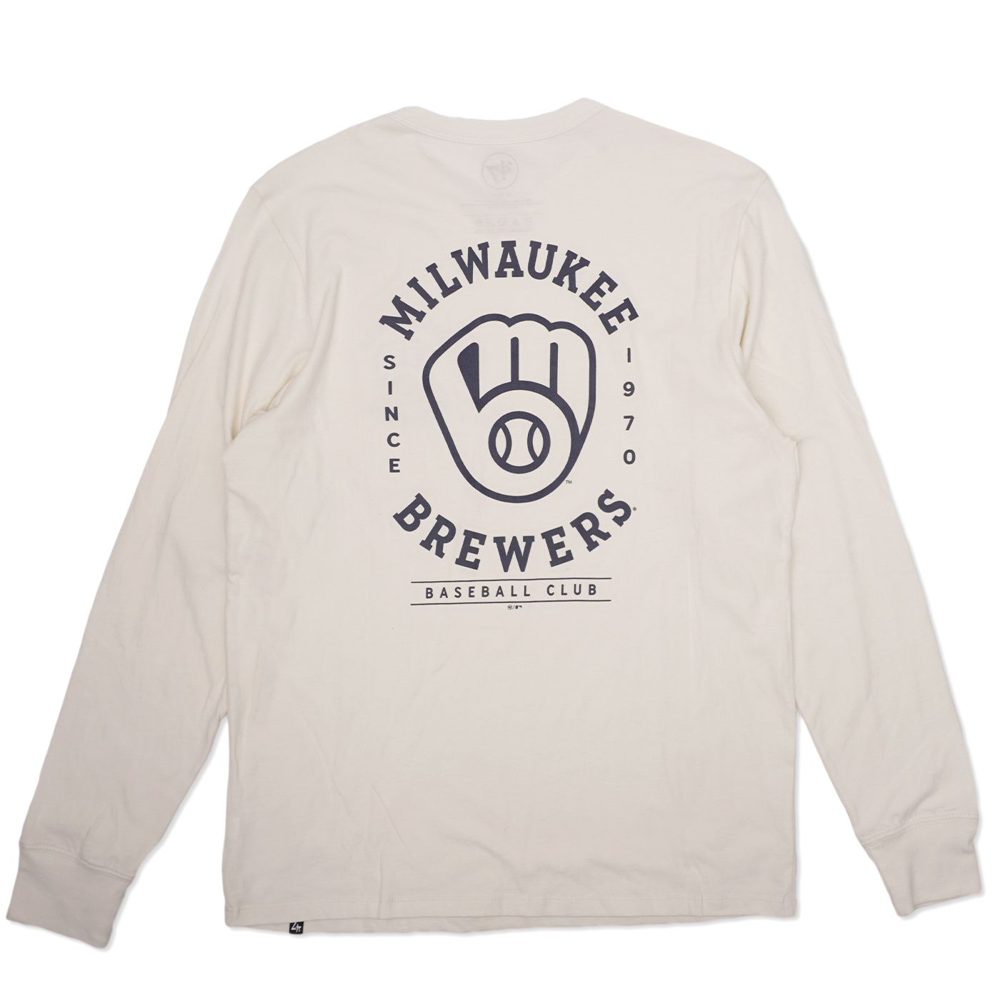 ‘47 BRAND BREWERS FALL BACK FRANKLIN LONG SLEEVE TEE   