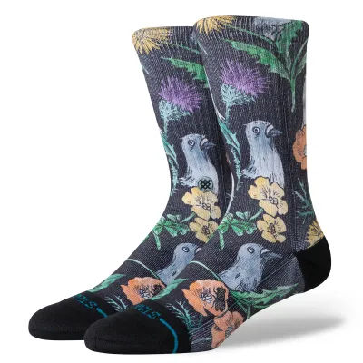 STANCE X TODD FRANCIS JUST FLOCKED POLY CREW SOCKS 