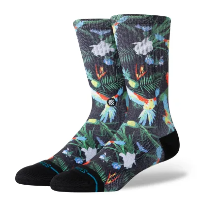 STANCE BIRD CAGE POLY CREW SOCKS 