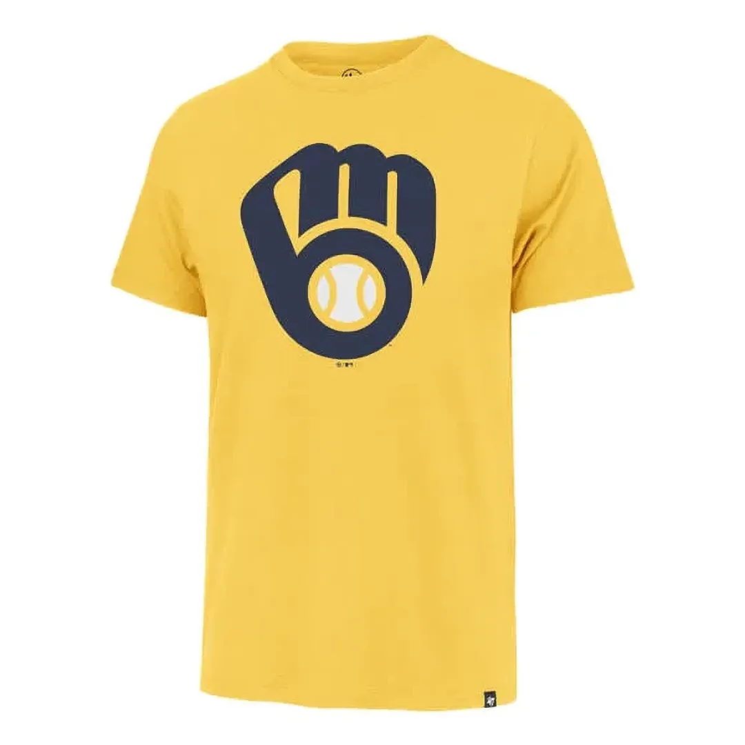 ’47 BRAND MILWAUKEE BREWERS IMPRINT FRANKLIN TEE  