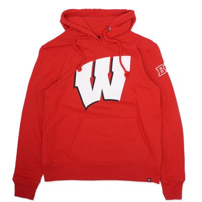 ’47 BRAND WISCONSIN BADGERS TWO PEAT HEADLINE HOODIE