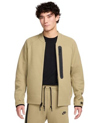 NIKE TECH FLEECE FULL-ZIP BOMBER JACKET  