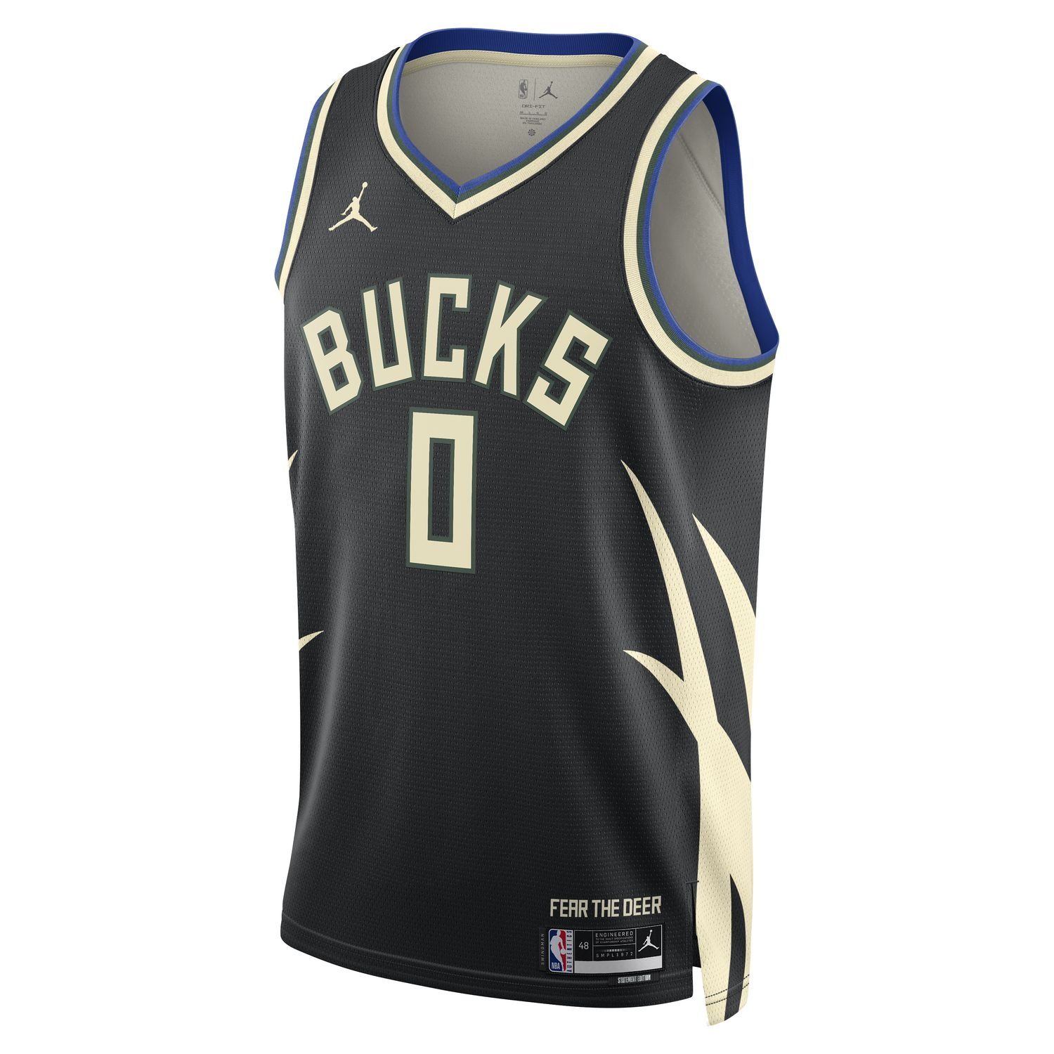 NIKE MILWAUKEE BUCKS DAMIAN LILLARD STATEMENT SWINGMAN JERSEY    