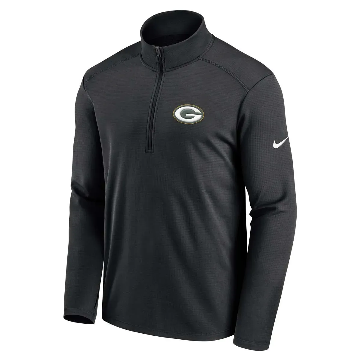 NIKE GREEN BAY PACKERS PACER 1/2 ZIP TOP