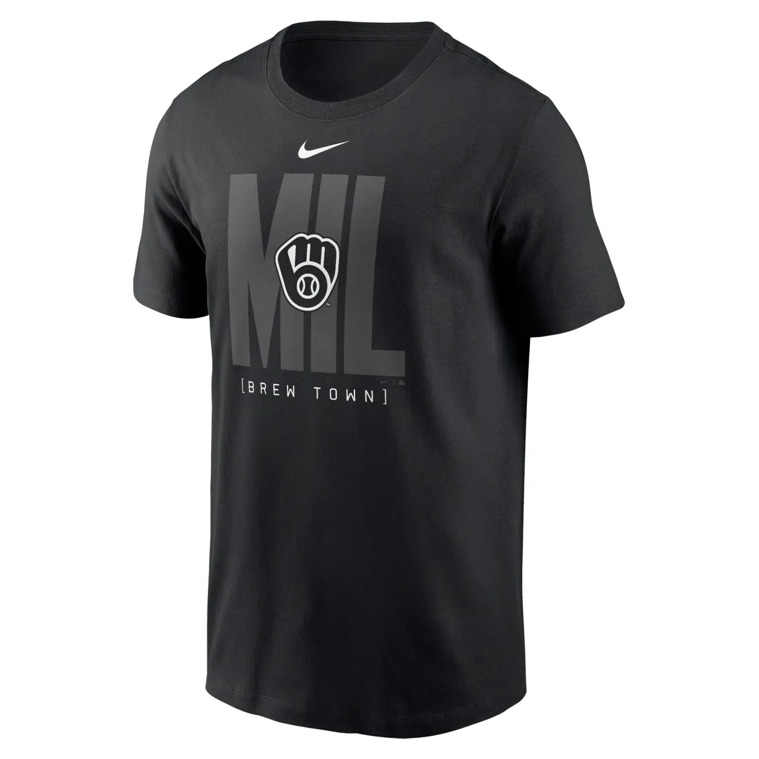 NIKE MILWAUKEE BREWERS BREW TOWN TEE