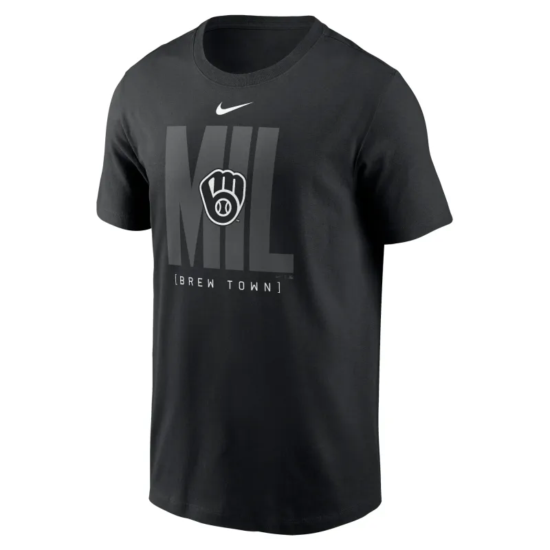 NIKE MILWAUKEE BREWERS BREW TOWN TEE
