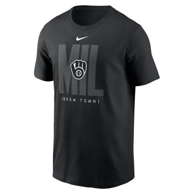 NIKE MILWAUKEE BREWERS BREW TOWN TEE