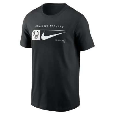 NIKE MILWAUKEE BREWERS SWOOSH TEE