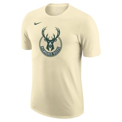 NIKE MILWAUKEE BUCKS ESSENTIAL LOGO TEE    
