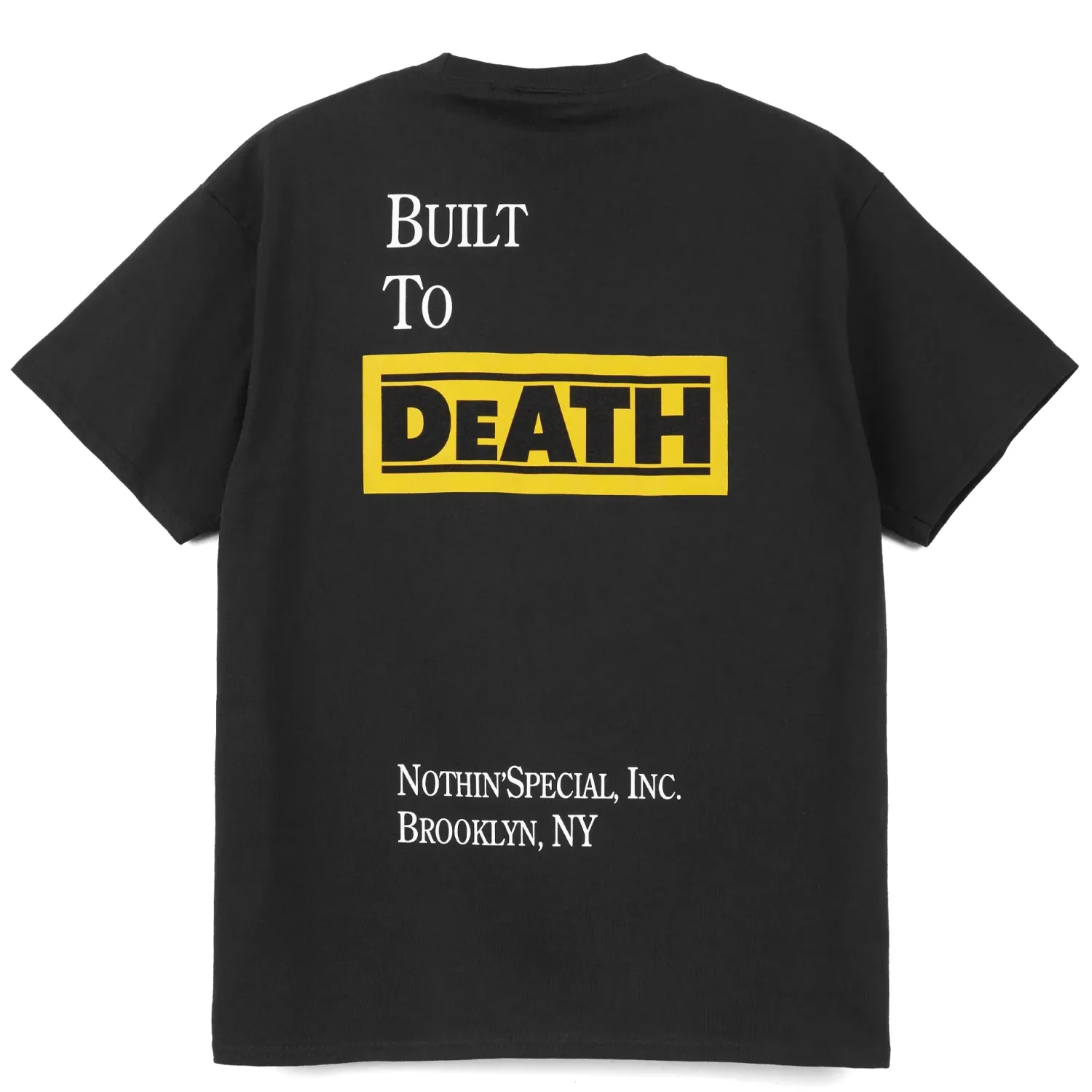 NOTHIN&#39;SPECIAL BUILT TO DEATH POCKET TEE  