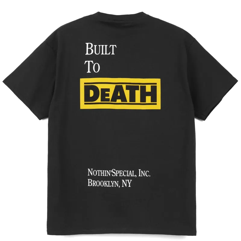 NOTHIN&#39;SPECIAL BUILT TO DEATH POCKET TEE  