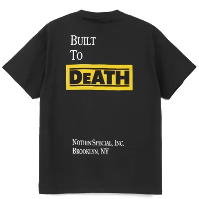 NOTHIN&#39;SPECIAL BUILT TO DEATH POCKET TEE