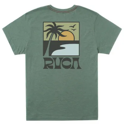 RVCA PALM SET TEE 