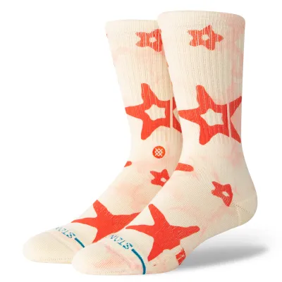 STANCE WOMEN&#39;S STARRY EYED COTTON CREW SOCKS