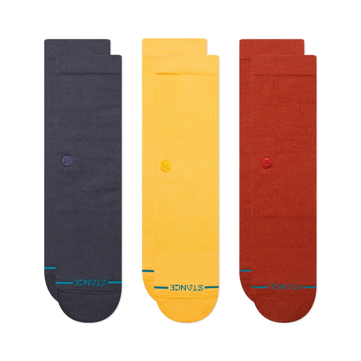 STANCE ICON CREW SOCKS 3-PACK 