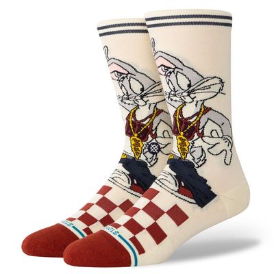 STANCE X LOONEY TUNES BUGS CREW SOCKS 