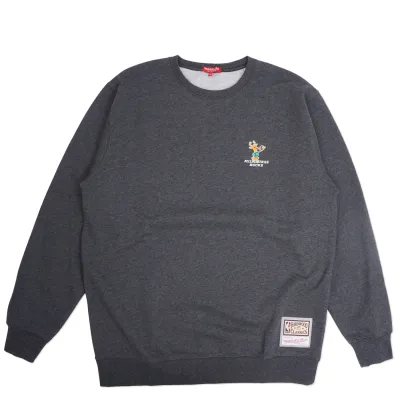 MITCHELL &amp; NESS MILWAUKEE BUCKS WOMEN&#39;S GRAPHIC OVERSIZE CREWNECK SWEATSHIRT 