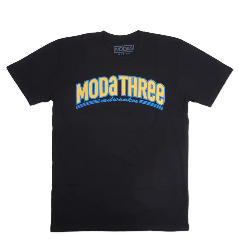 MODA3 70&#39;S SCRIPT TEE  