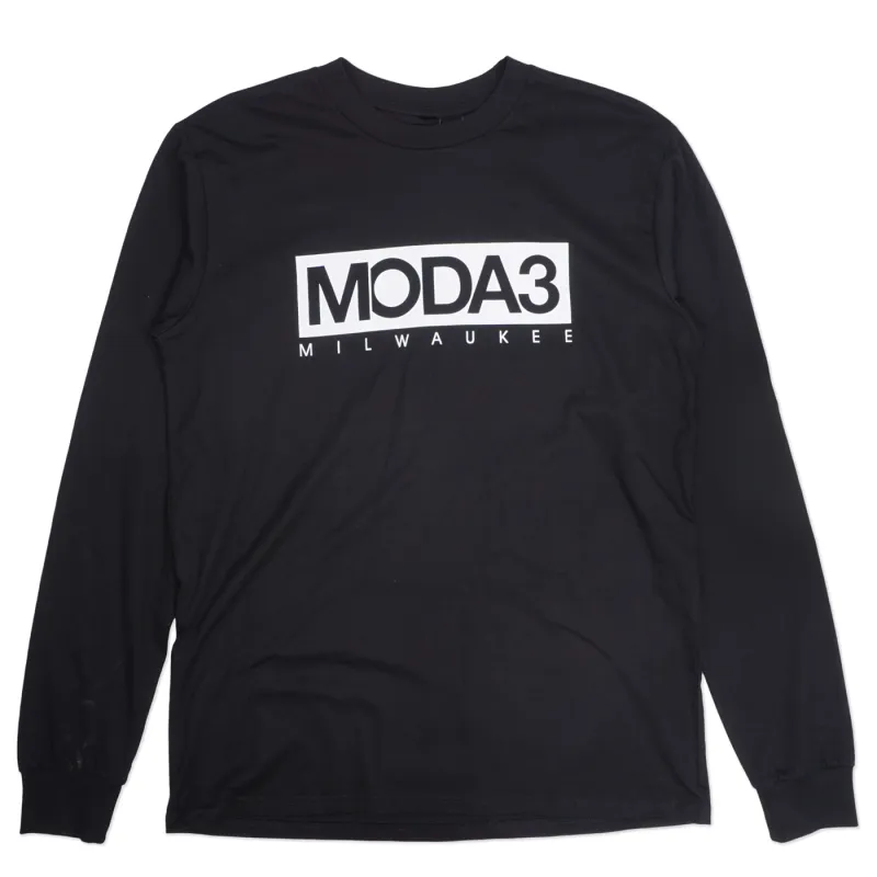 MODA3 BOX LOGO LONG SLEEVE TEE   