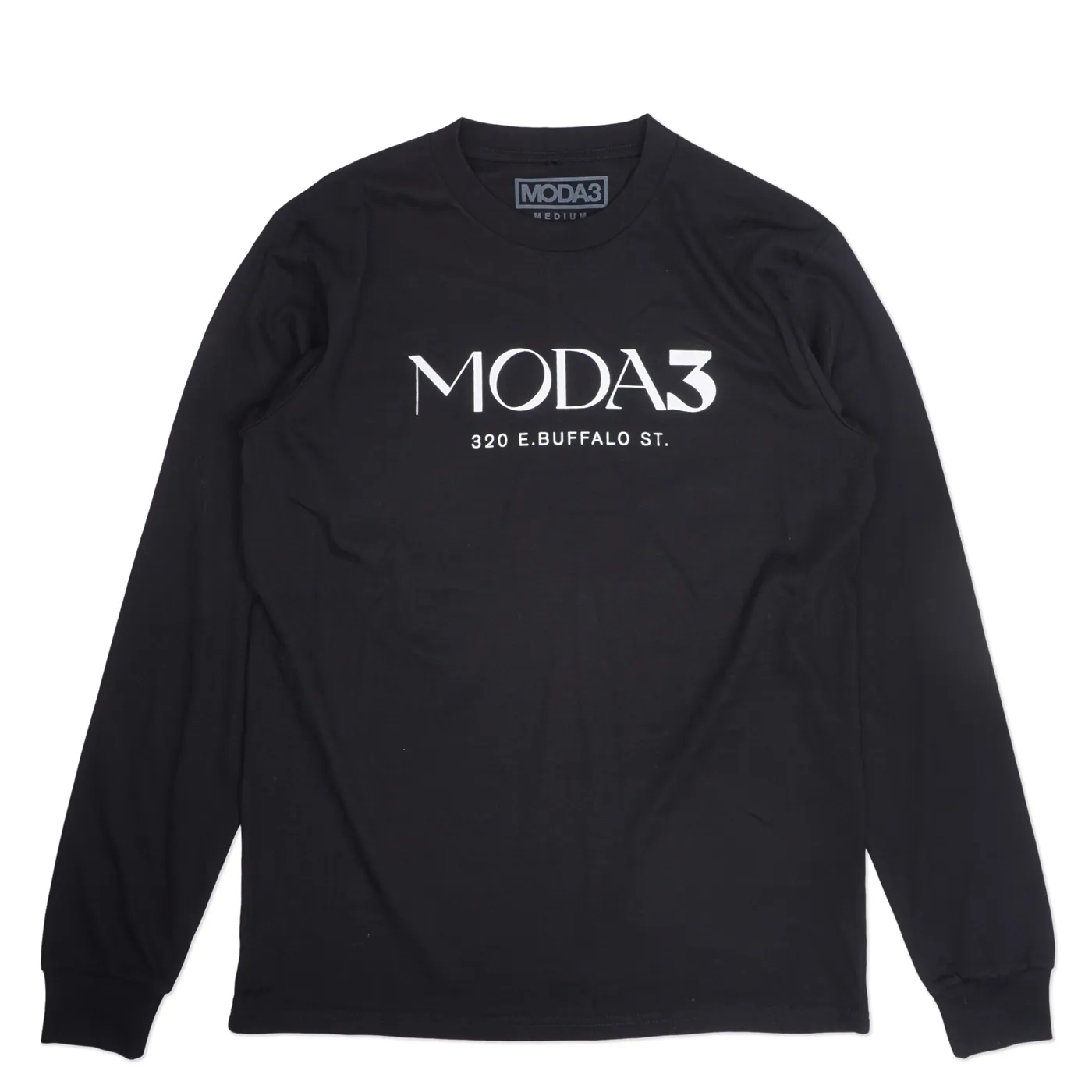 MODA3 LUX SCRIPT LONG SLEEVE TEE  