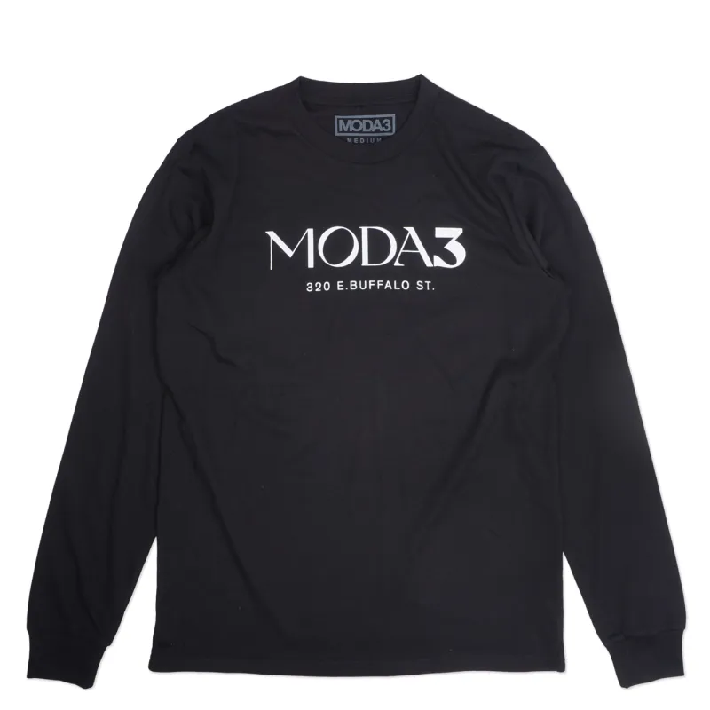 MODA3 LUX SCRIPT LONG SLEEVE TEE   