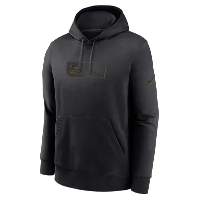 NIKE GREEN BAY PACKERS LOCKUP PULLOVER HOODIE