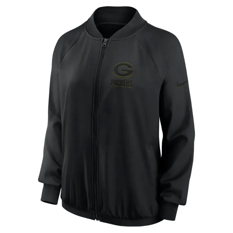 NIKE GREEN BAY PACKERS WOMEN&#39;S DRI-FIT FULL-ZIP JACKET