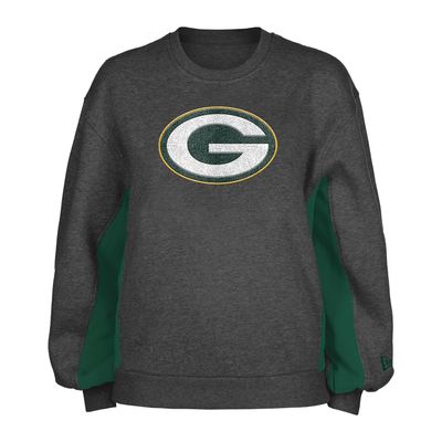 NEW ERA GREEN BAY PACKERS WOMEN&#39;S CHENILLE CREWNECK SWEATSHIRT 