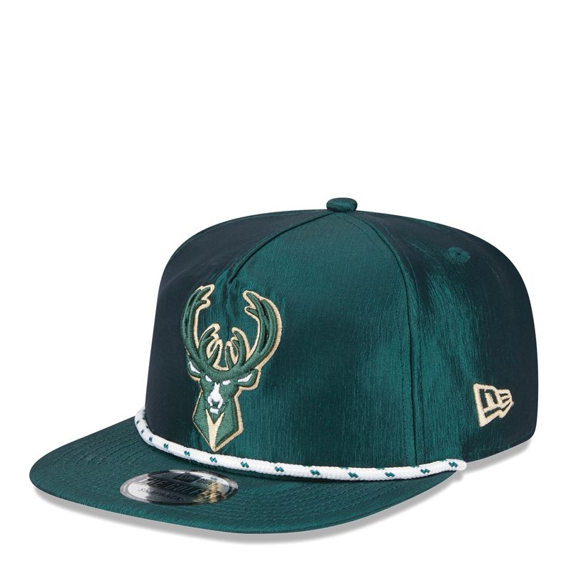 NEW ERA MILWAUKEE BUCKS TEAM ROPE GOLFER HAT