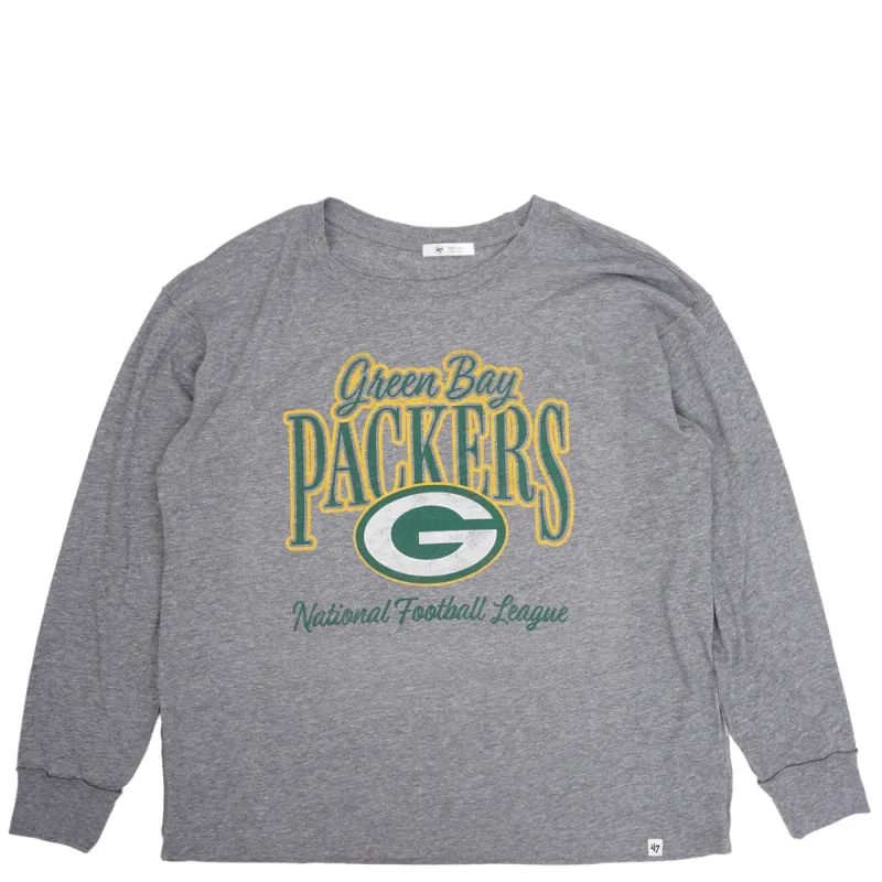 &#39;47 GREEN BAY PACKERS WOMEN&#39;S AVALON SOA LONG SLEEVE TEE