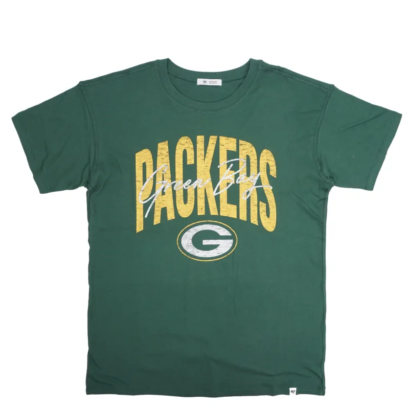 &#39;47 BRAND GREEN BAY PACKERS WOMEN&#39;S MUSE SADIE TEE