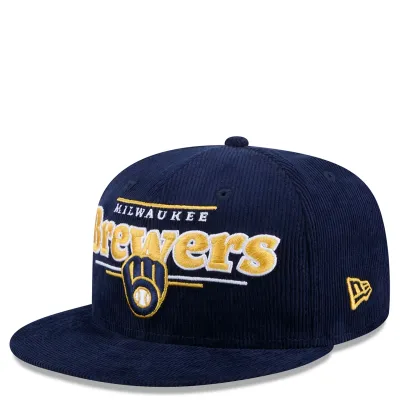 NEW ERA MILWAUKEE BREWERS THROWBACK DISPLAY 9FIFTY SNAPBACK HAT