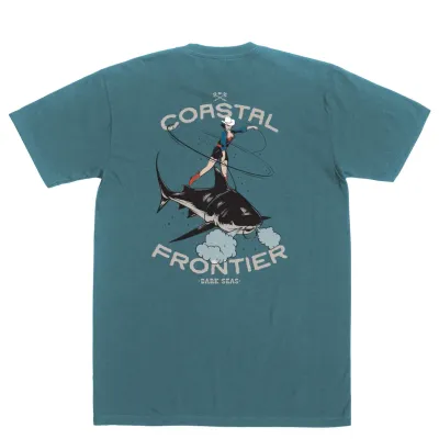DARK SEAS BULL SHARK PIGMENT TEE    