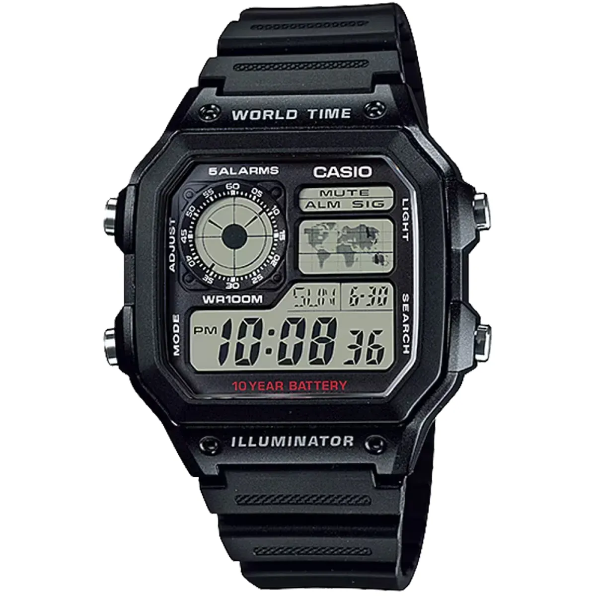 CASIO AE1200WH-1AV WATCH