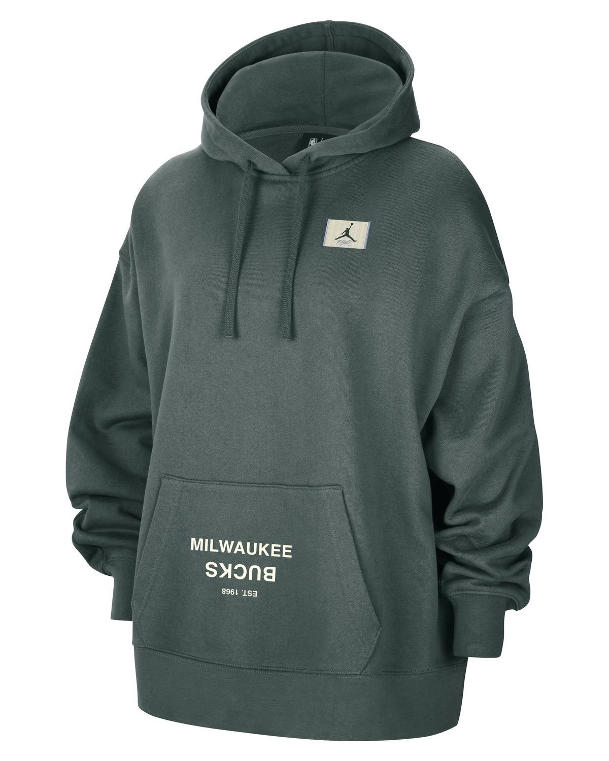 NIKE MILWAUKEE BUCKS WOMEN&#39;S COURTSIDE STATEMENT EDITION HOODIE