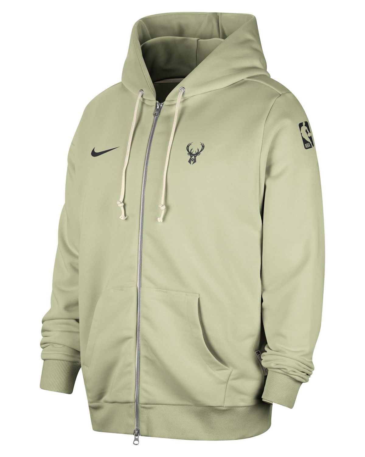 NIKE MILWAUKEE BUCKS STANDARD ISSUE FULL-ZIP HOODIE    